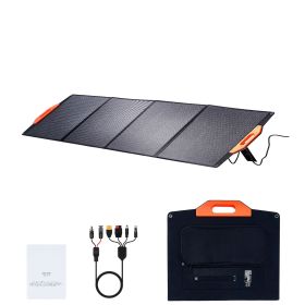 Portable Monocrystalline Solar Panel, 200W Foldable Monocrystalline ETFE Solar Charger, 23% Efficiency Solar Panel with MC4 Output